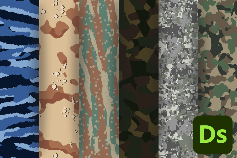 Camouflage Pattern Pack 1